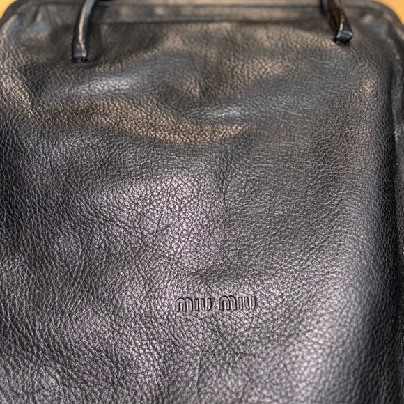 Vintage Leather Miu Miu Kisslock Bag - Picture 6 of 17